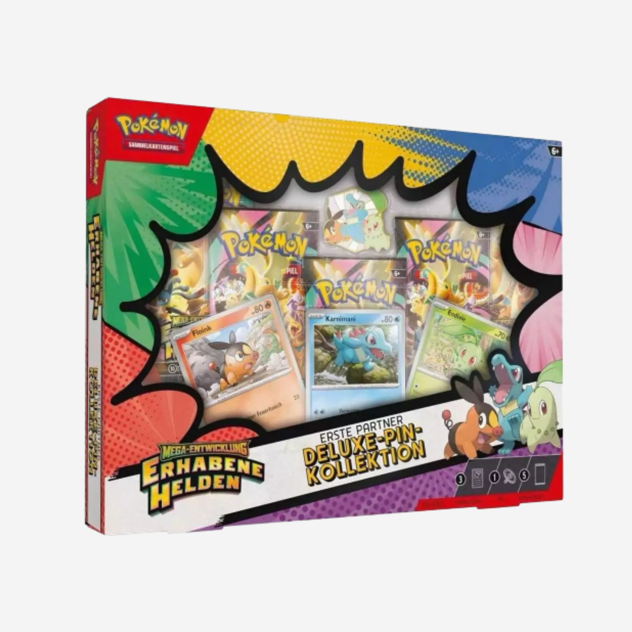[POKÉMON] ERHABENE HELDEN DELUXE PIN KOLLEKTION [DE]