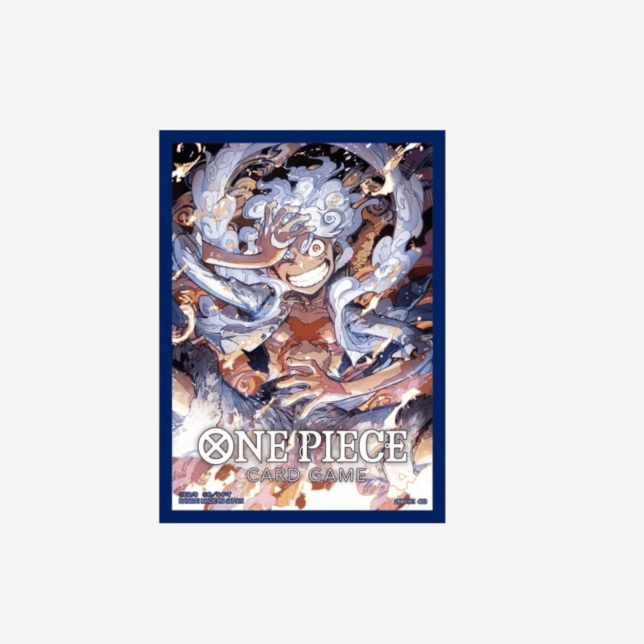 [BANDAI] ONE PIECE - OFFICIAL SLEEVES GEAR 5 70 STÜCK