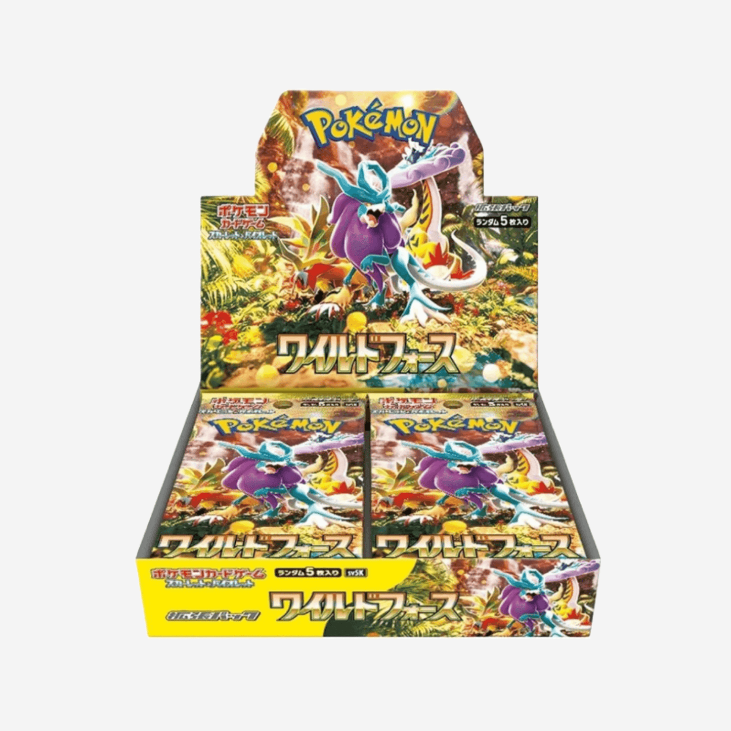 [POKÉMON] WILD FORCE (SV5K) DISPLAY [JP]