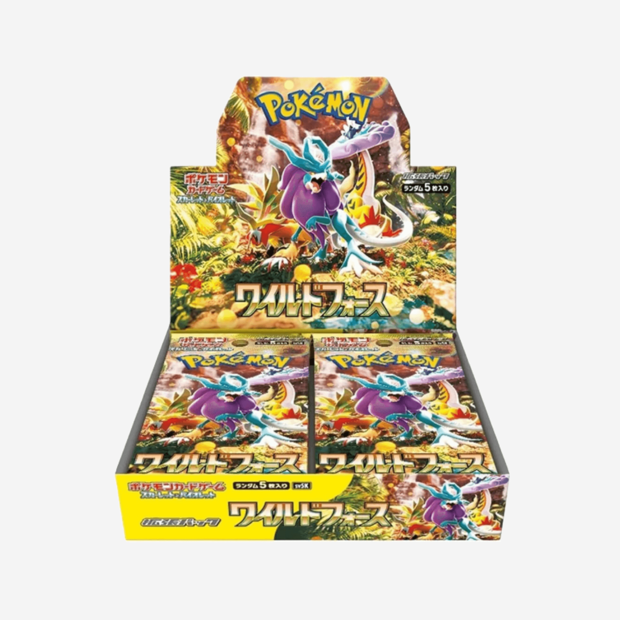 [POKÉMON] WILD FORCE (SV5K) DISPLAY [JP]