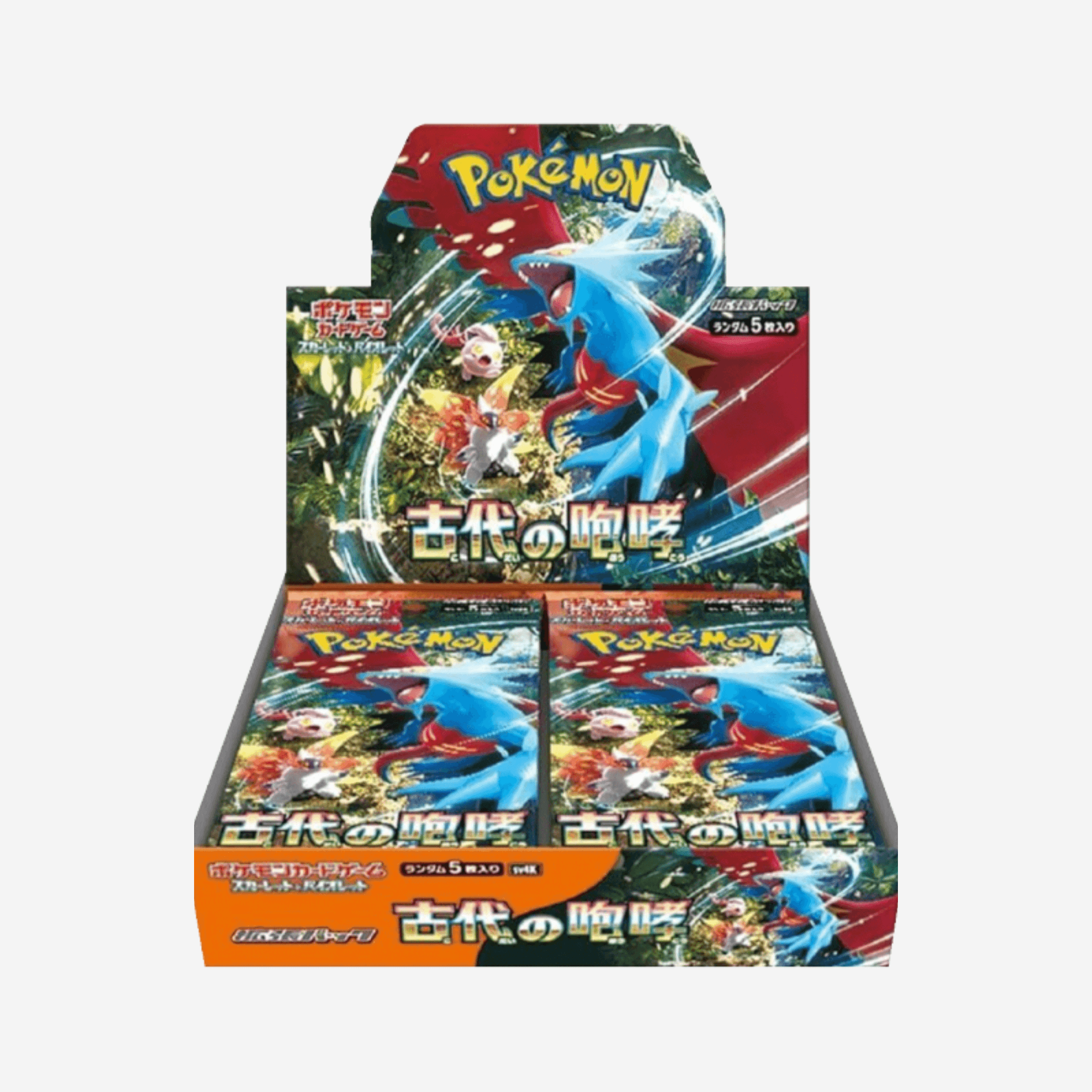 [POKÉMON] ANCIENT ROAR (SV4K) DISPLAY [JP]