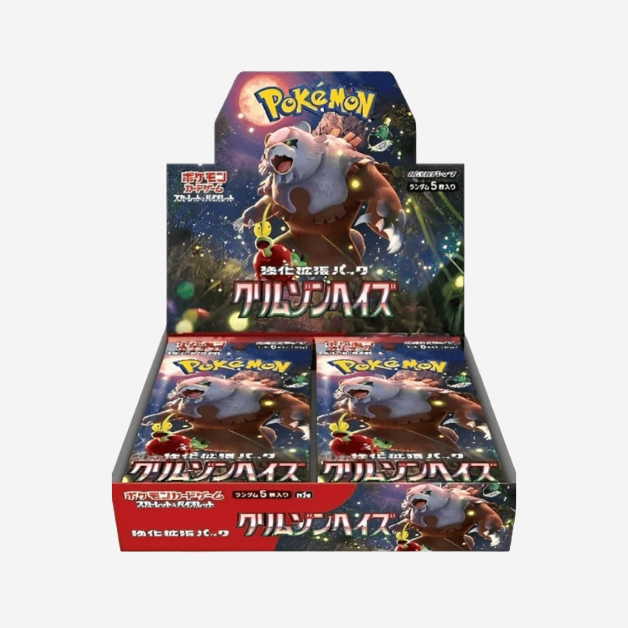 [POKÉMON] CRIMSON HAZE (SV5A) DISPLAY [JP]