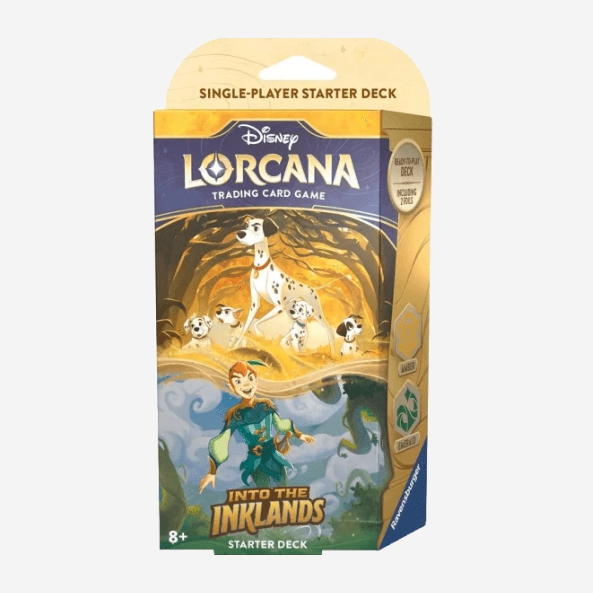 [RAVENSBURGER] DISNEY LORCANA: INTO THE INKLANDS - STARTER DECK AMBER EMERALD [EN]