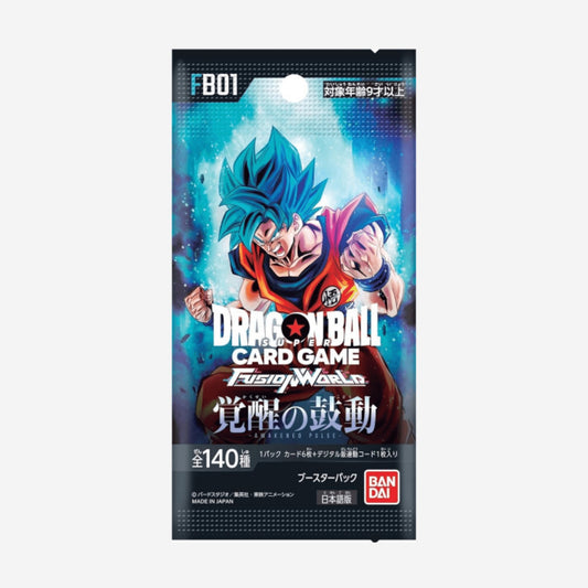 [BANDAI] DRAGON BALL FUSION WORLD - AWAKENED PULSE FB01 BOOSTER [JP]