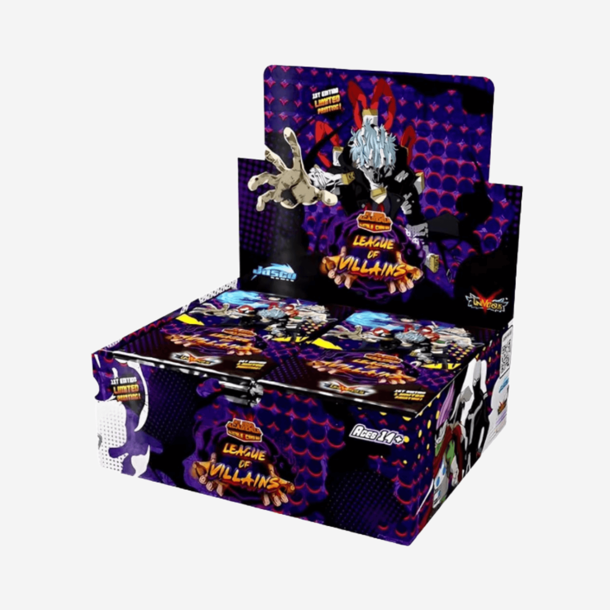 [JASCO GAMES] MY HERO ACADEMIA CCG SERIES 4: LEAGUE OF VILLAINS [EN]