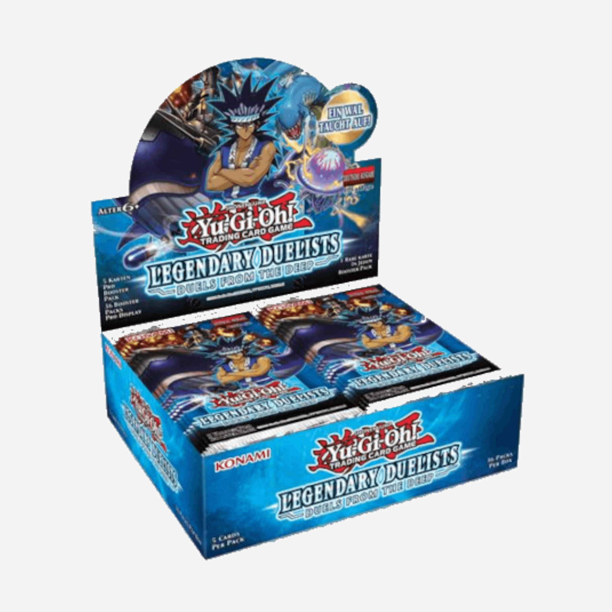 [KONAMI] YUGIOH - LEGENDARY DUELISTS: DUELS FROM THE DEEP DISPLAY [EN]