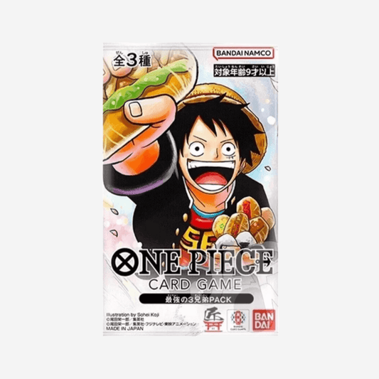 [BANDAI] ONE PIECE SAIKYO JUMP: STRONGEST 3 BROTHERS - PROMOTION PACK [JP] - LIVEBOXBREAK