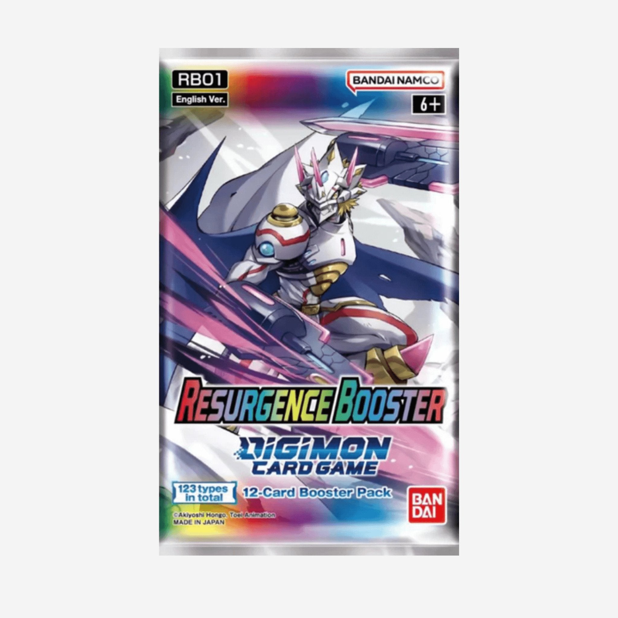 [BANDAI] DIGIMON CARD GAME - RESURGENCE BOOSTER RB01 BOOSTER [EN]