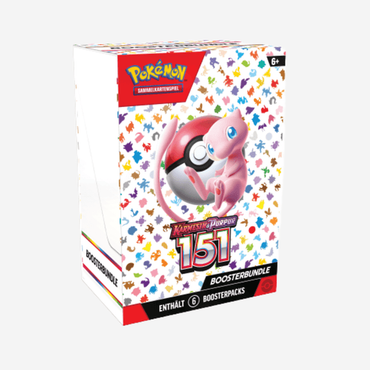 [POKÉMON] KARMESIN & PURPUR - 151 - BOOSTER BUNDLE [DE]