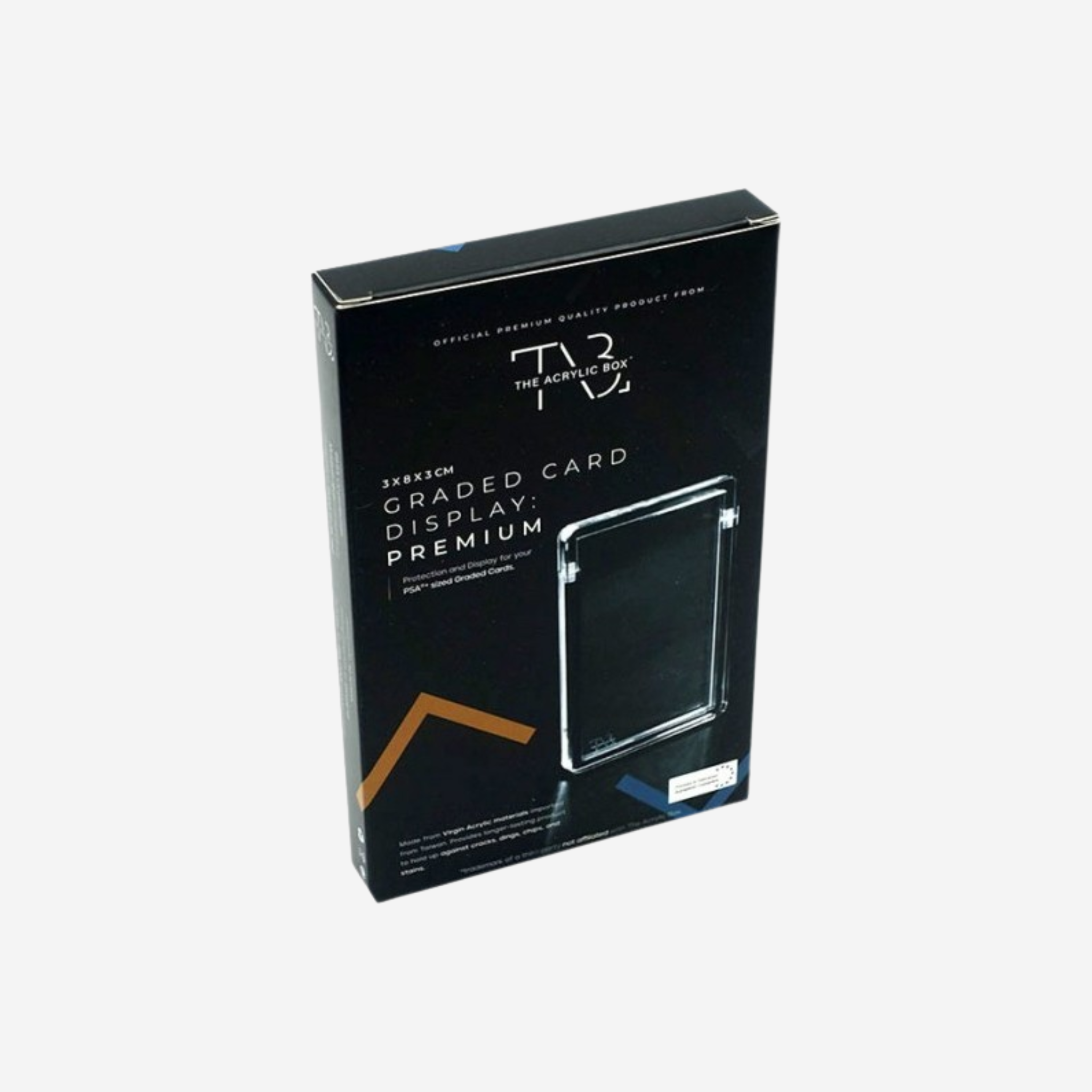 THE ACRYLIC BOX - GRADED CARD DISPLAY: PREMIUM