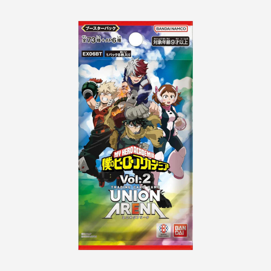 [BANDAI] UNION ARENA - MY HERO ACADEMIA VOL. 2 BOOSTER [EX06BT]