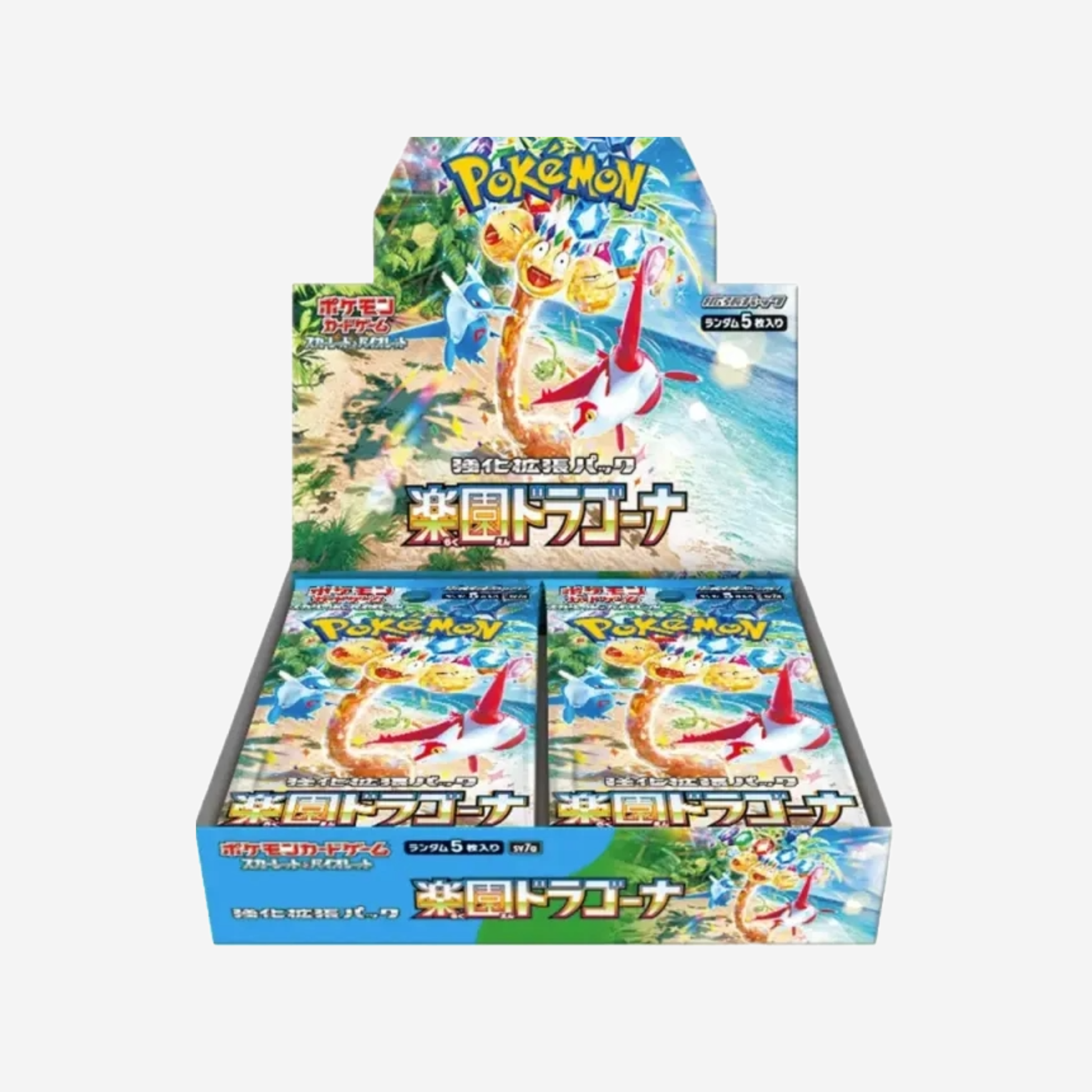 [POKÉMON] SCARLET & VIOLET PARADISE DRAGONA (SV7A) DISPLAY [JP]