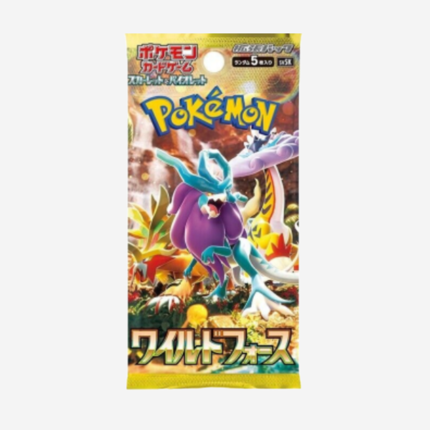[POKÉMON] WILD FORCE (SV5K) BOOSTER [JP]