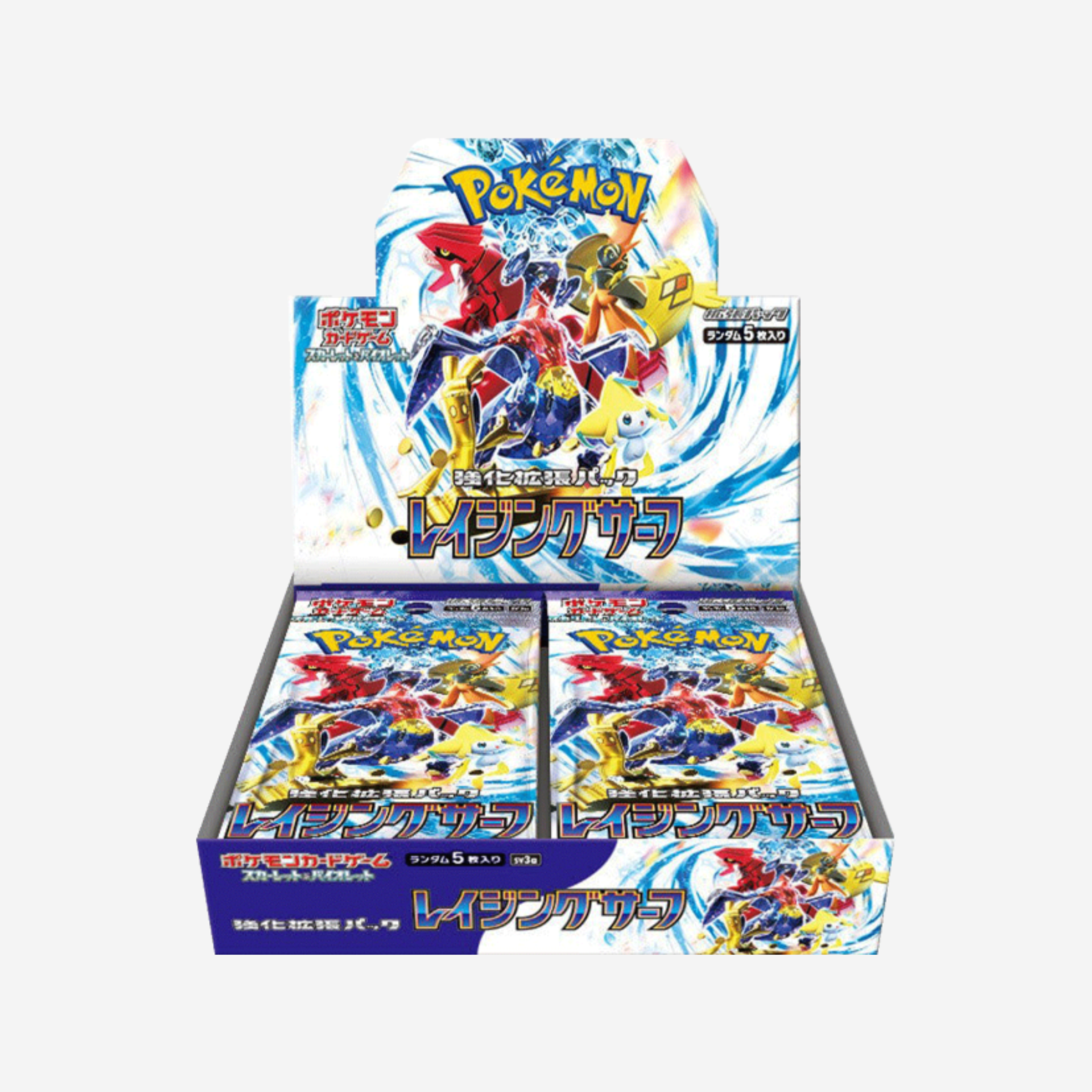 [POKÉMON] RAGING SURF (SV3A) DISPLAY [JP]