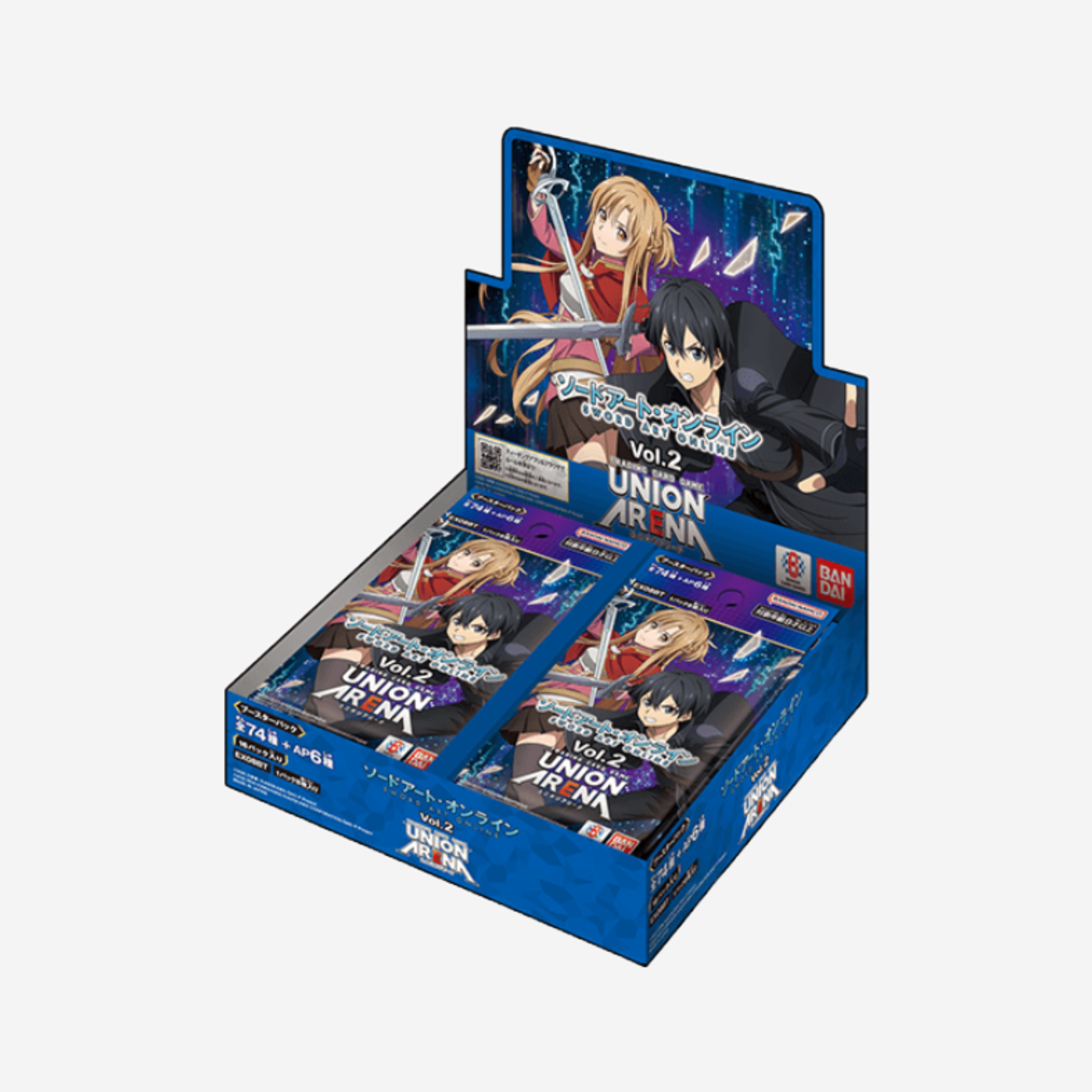 [BANDAI] UNION ARENA - SWORD ART ONLINE VOL. 2 DISPLAY [EX08BT]