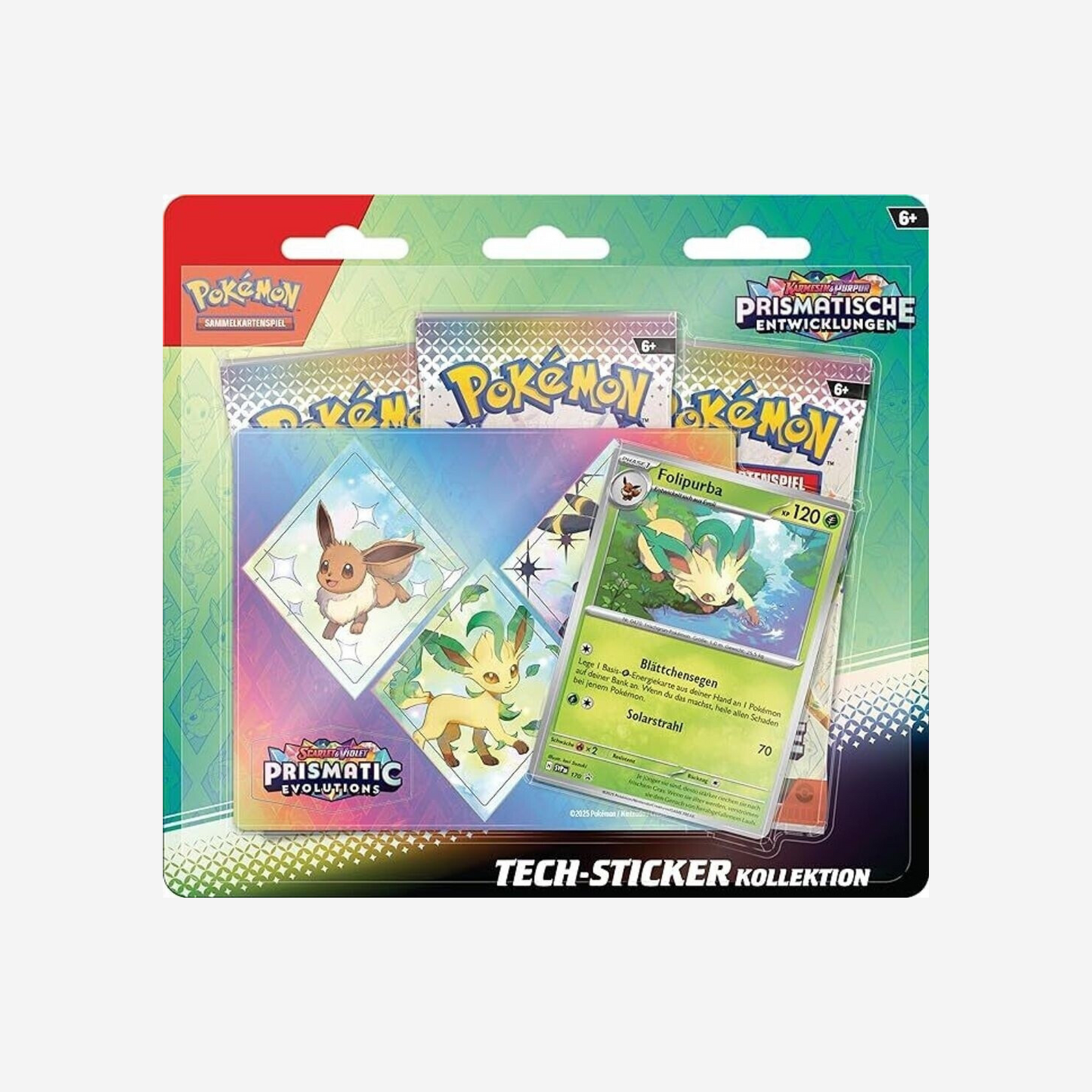 [POKÉMON] PRISMATISCHE ENTWICKLUNGEN TECH-STICKER-KOLLEKTION [DE]