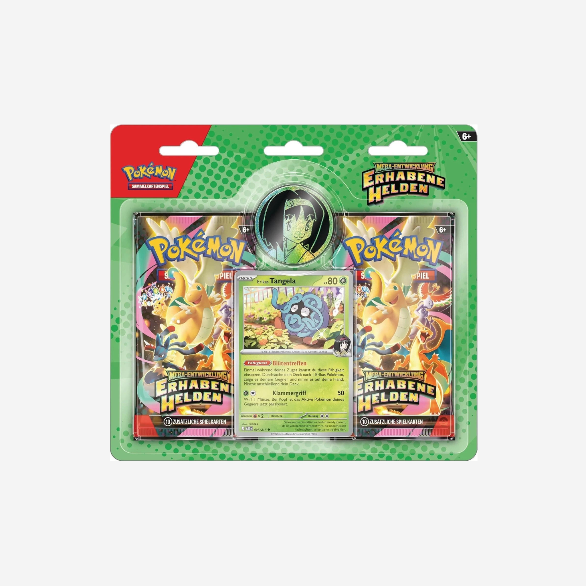 [POKÉMON] ERHABENE HELDEN 2-PACK BLISTER [DE]