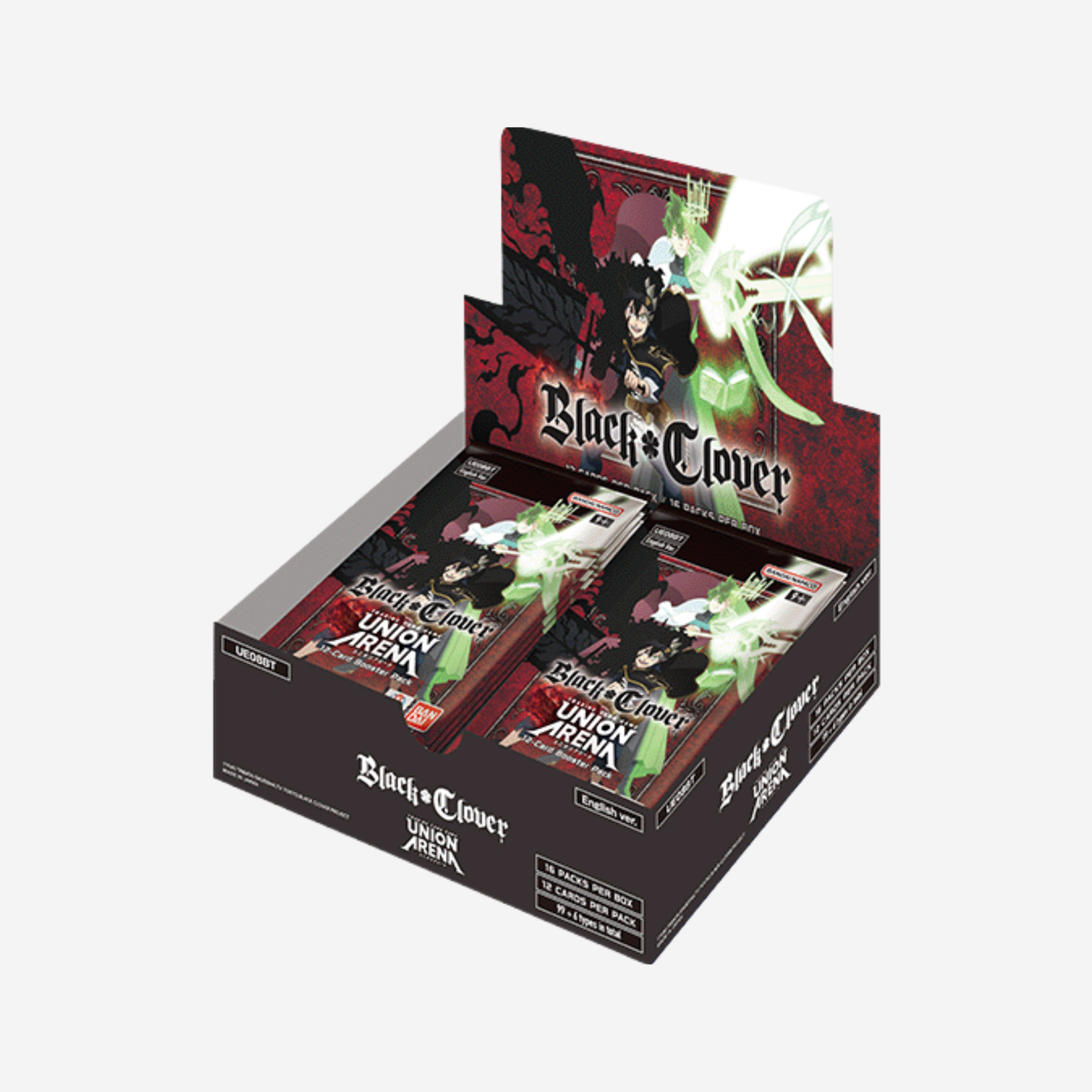 Union Arena Black Clover Display UE08BT