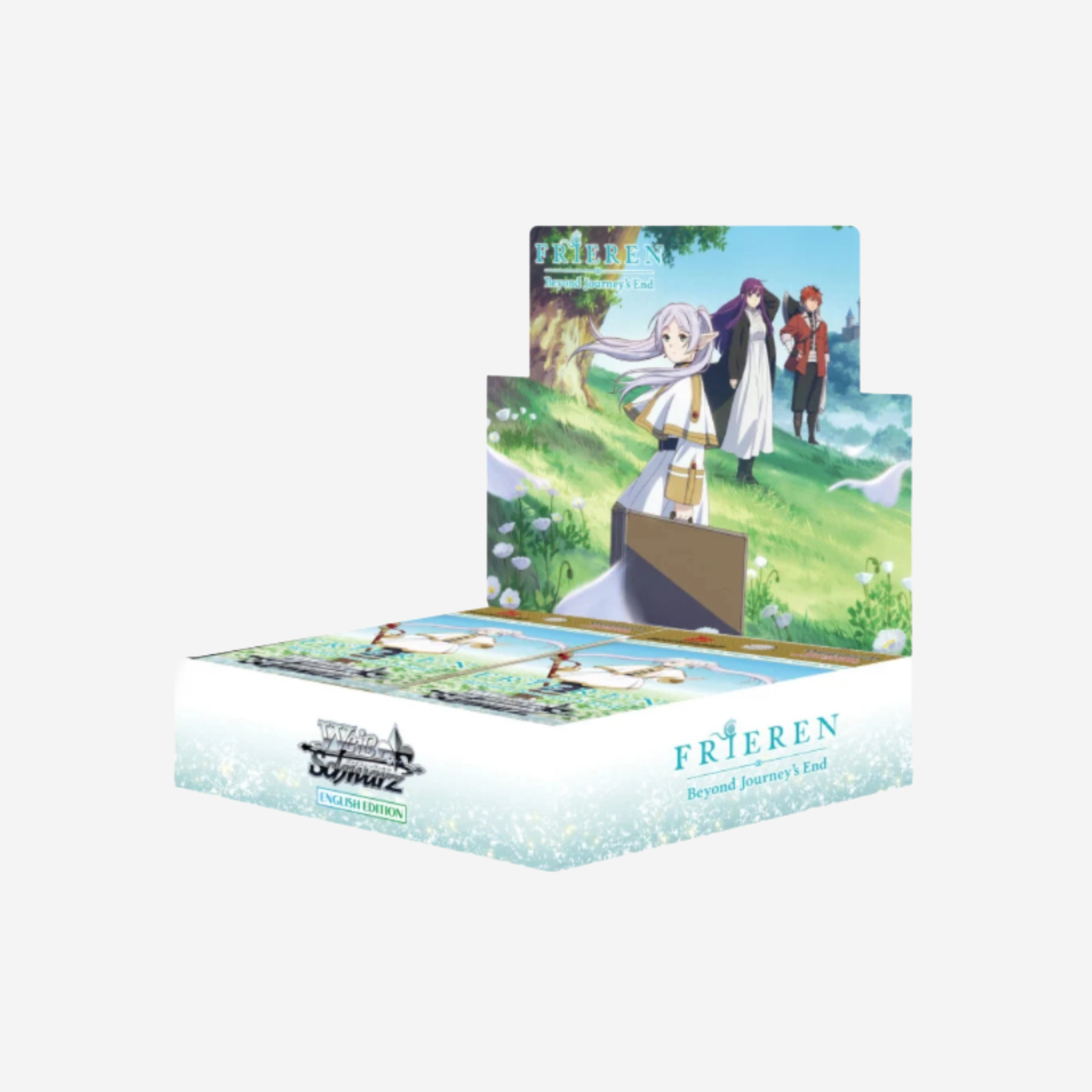 Weiss Schwarz Frieren Display Englisch